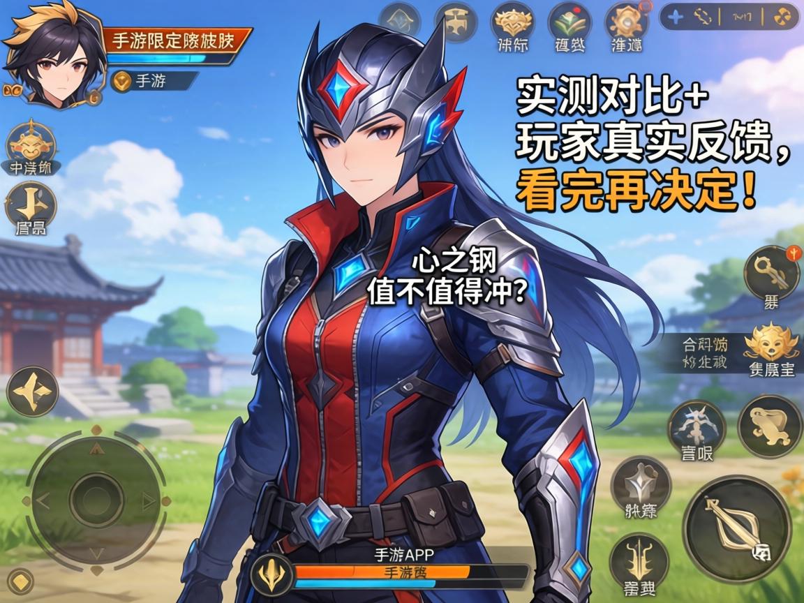 手游心之钢限定皮肤值不值得冲