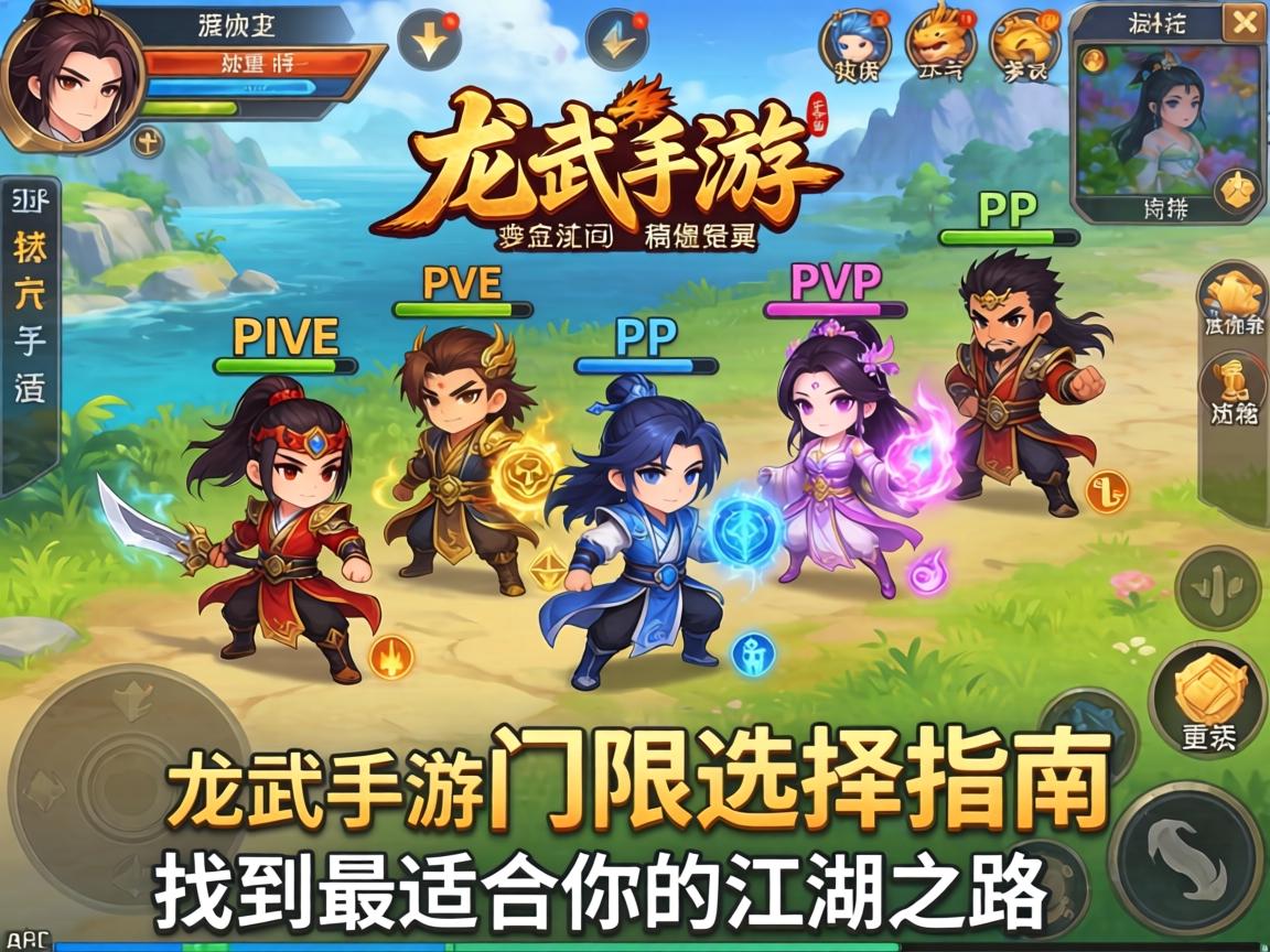 找到最适合你的江湖之路