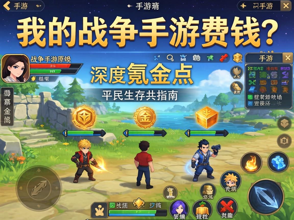 深度解析氪金点与平民生存指南