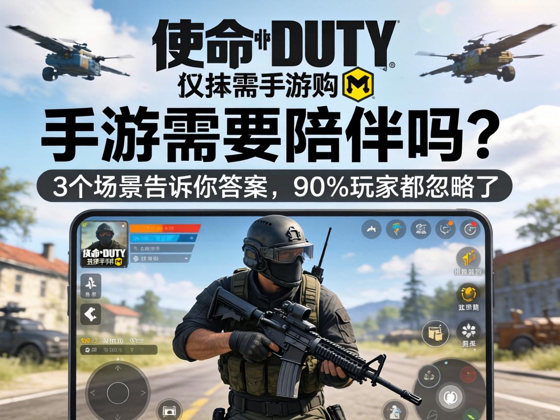 使命召唤手游需要陪伴吗