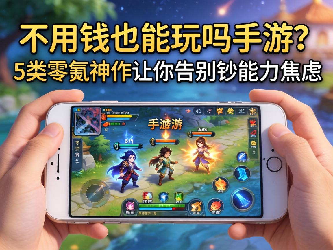 这5类零氪神作让你告别钞能力焦虑