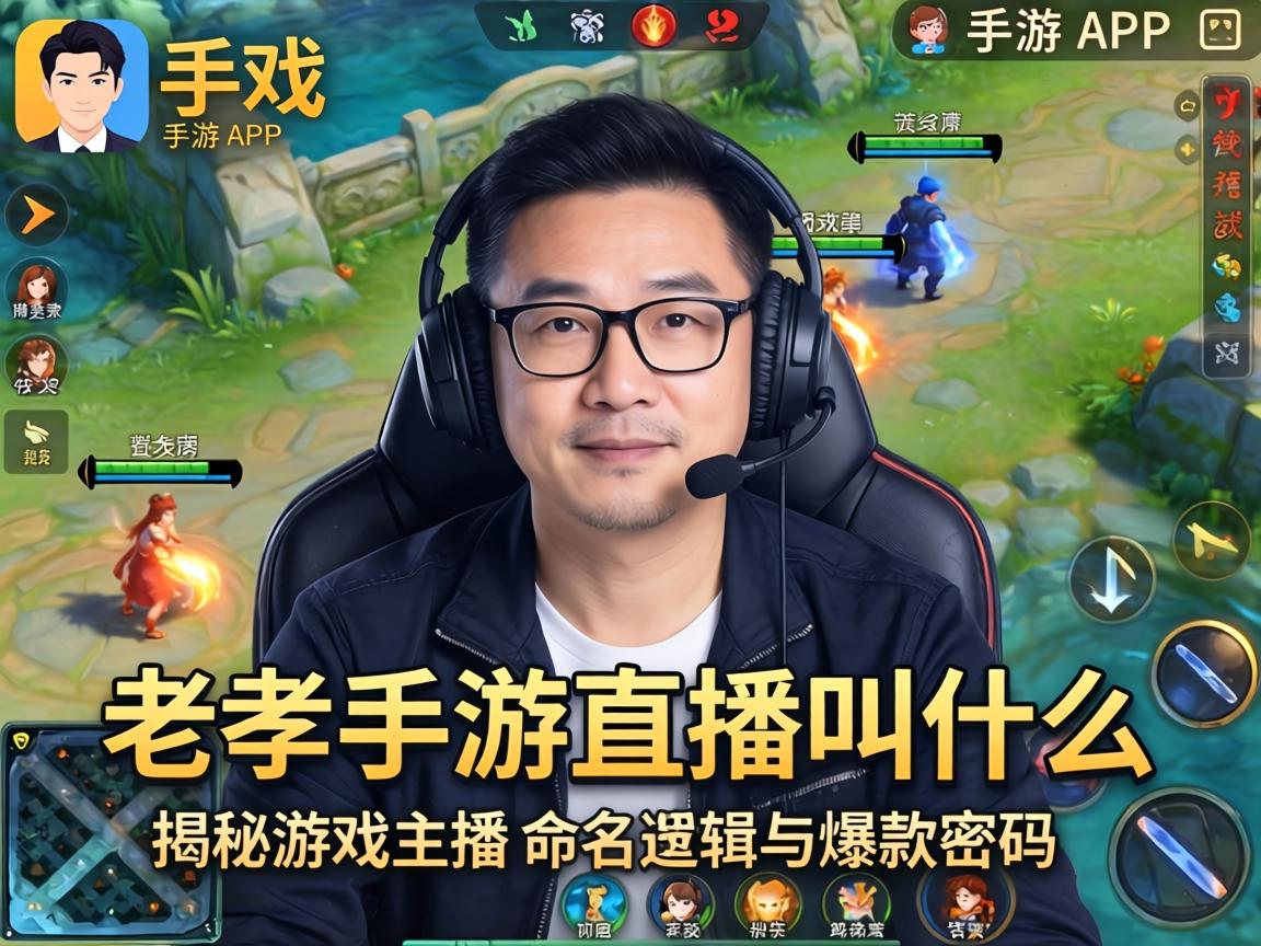 揭秘游戏主播的命名逻辑与爆款密码