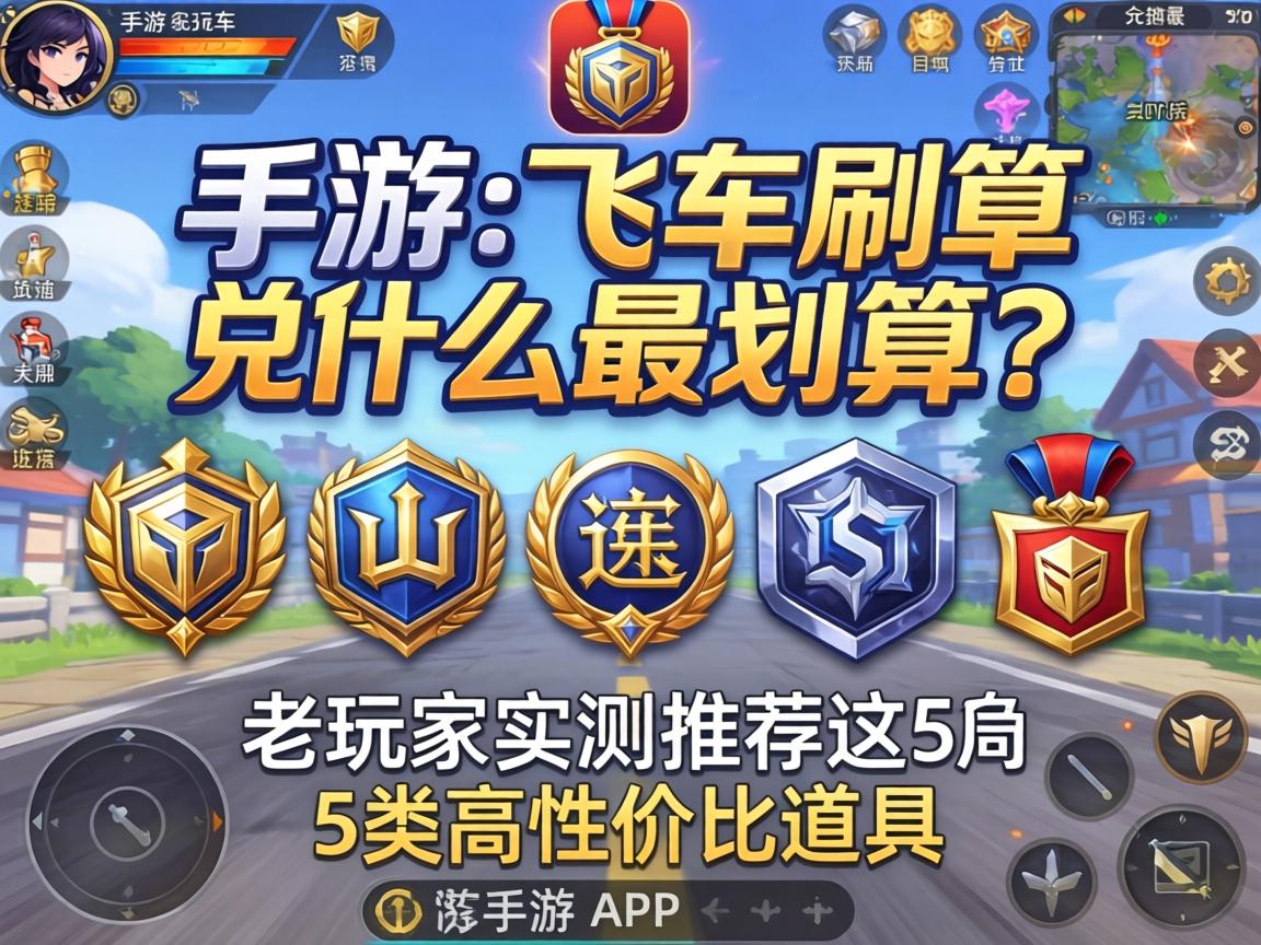 老玩家实测推荐这5类高性价比道具