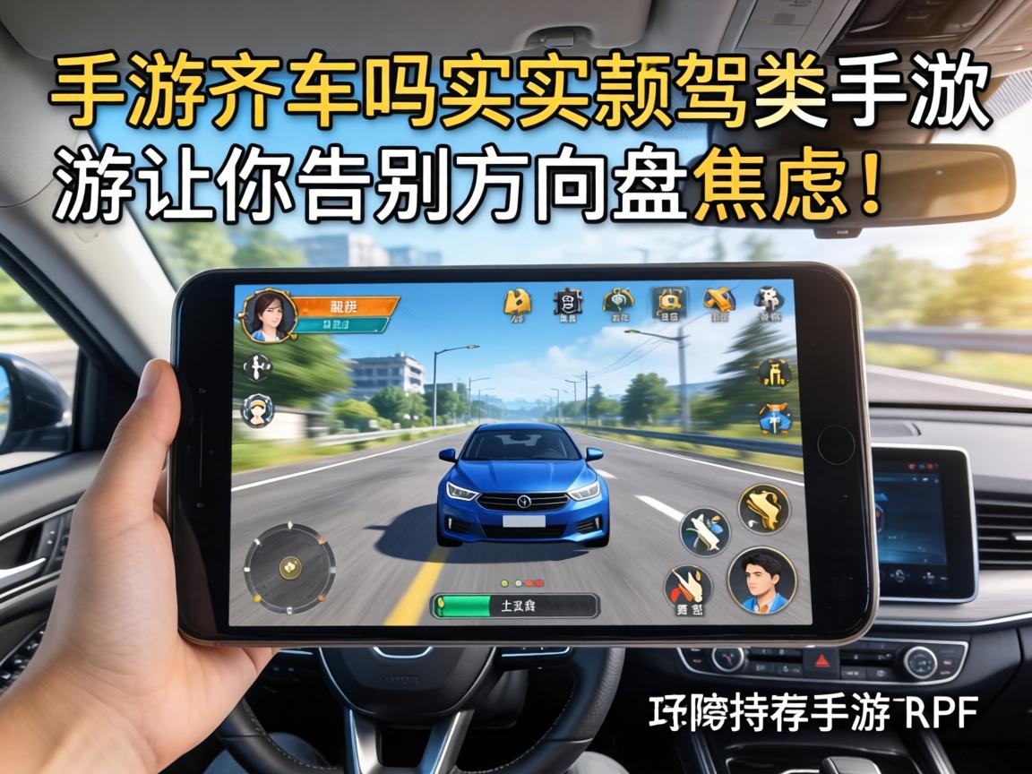 这5款驾驶类手游让你告别方向盘焦虑