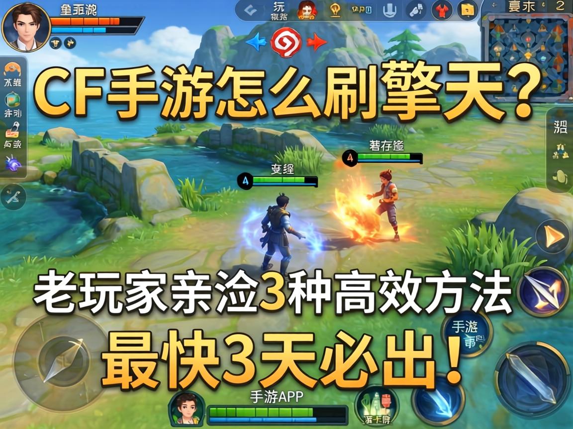 老玩家亲测3种高效方法