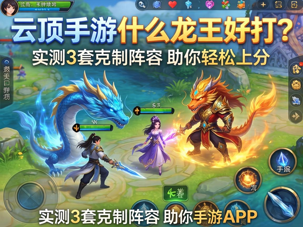 实测3套克制阵容助你轻松上分