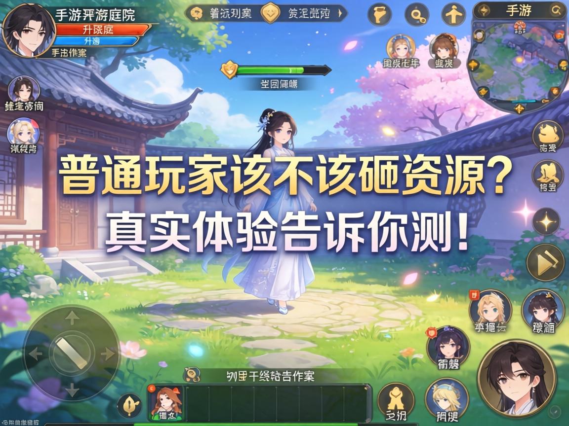 梦幻手游庭院升级实测