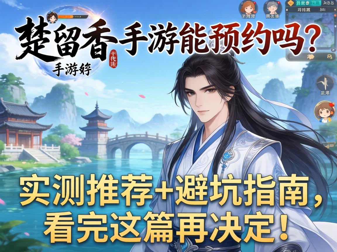 楚留香手游能预约吗