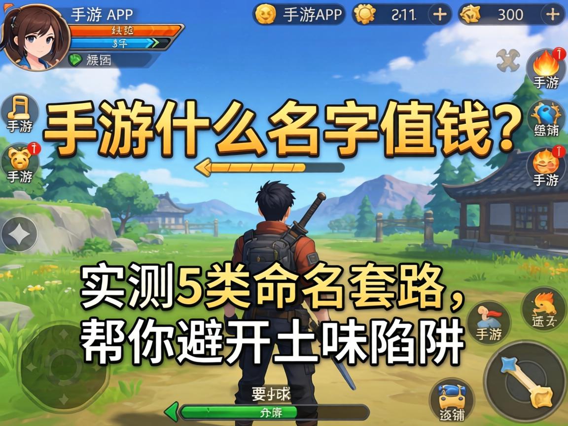 手游什么名字值钱
