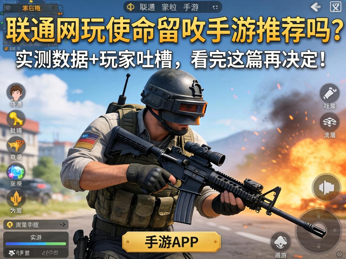 联通网玩使命召唤手游推荐吗