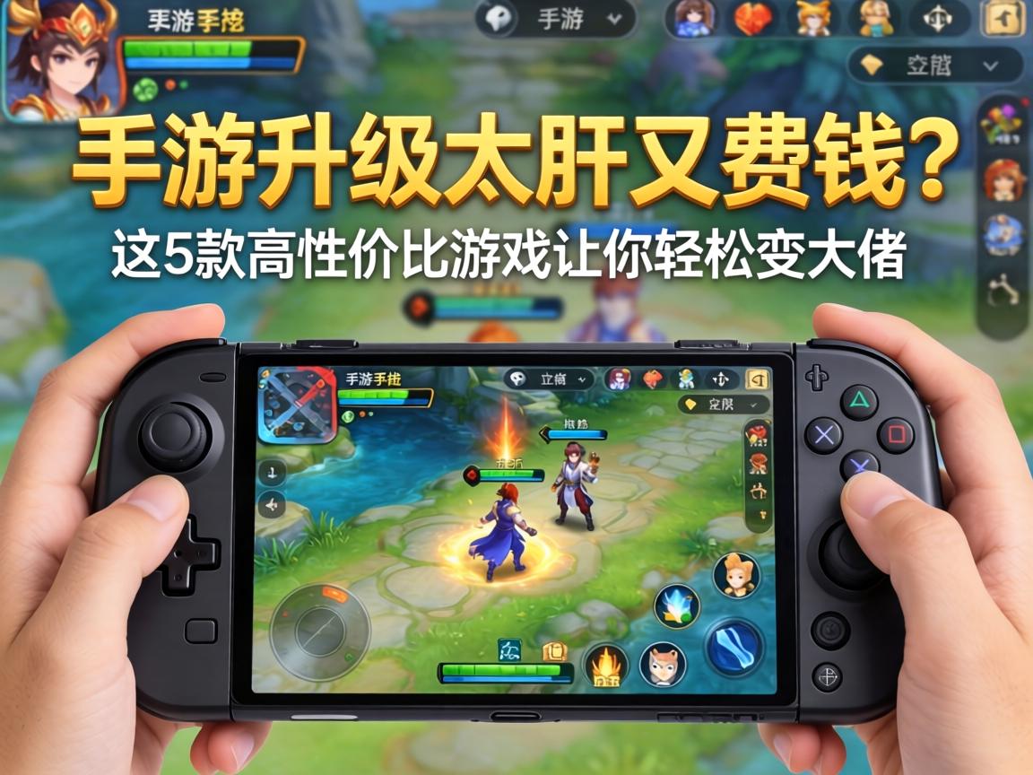 这5款高性价比游戏让你轻松变大佬