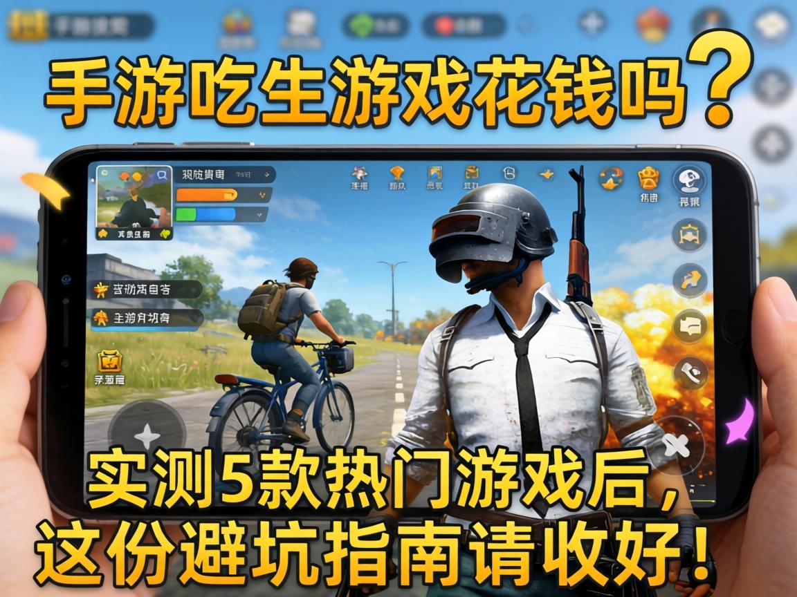 手游吃鸡游戏花钱吗