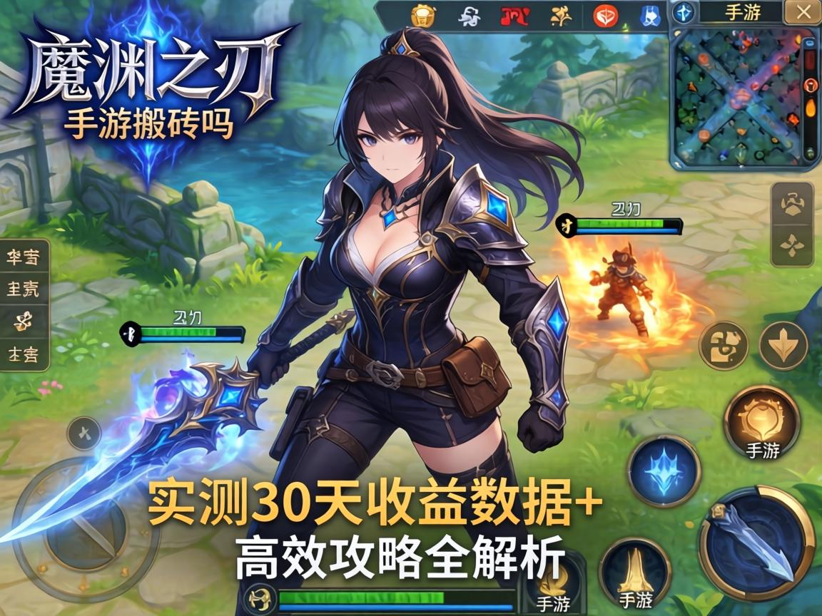 魔渊之刃手游搬砖吗