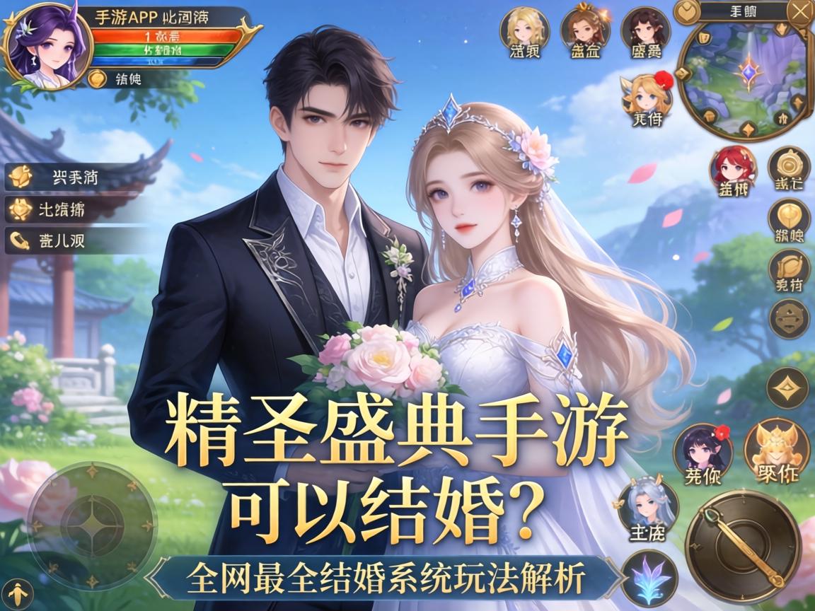全网最全结婚系统玩法解析