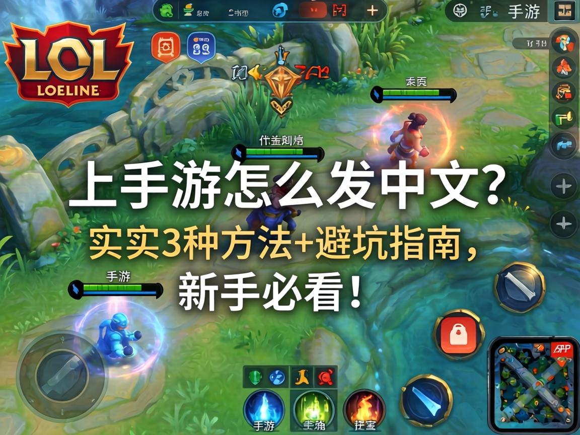 LOL手游怎么发中文