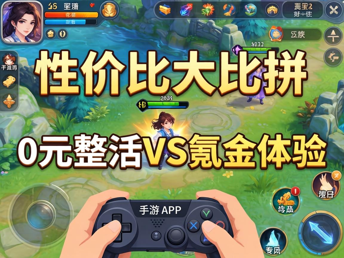 0元整活VS氪金体验