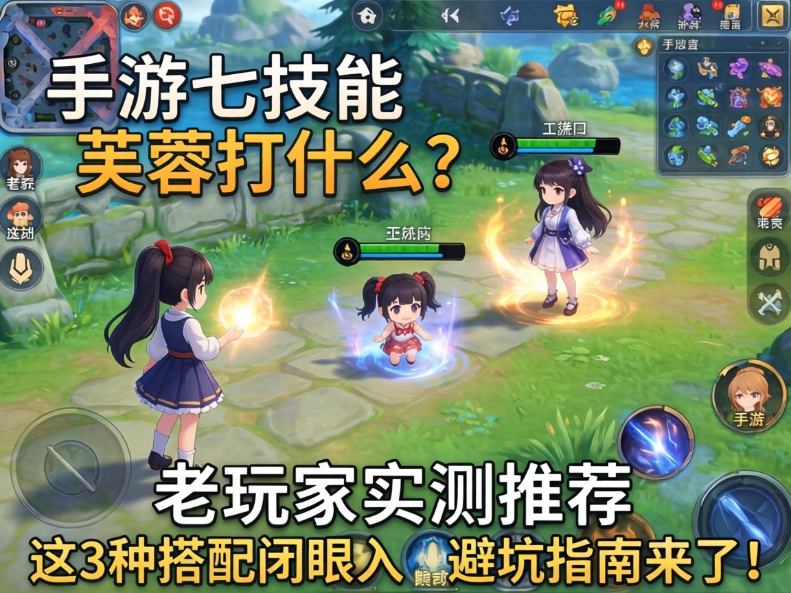 手游七技能芙蓉打什么