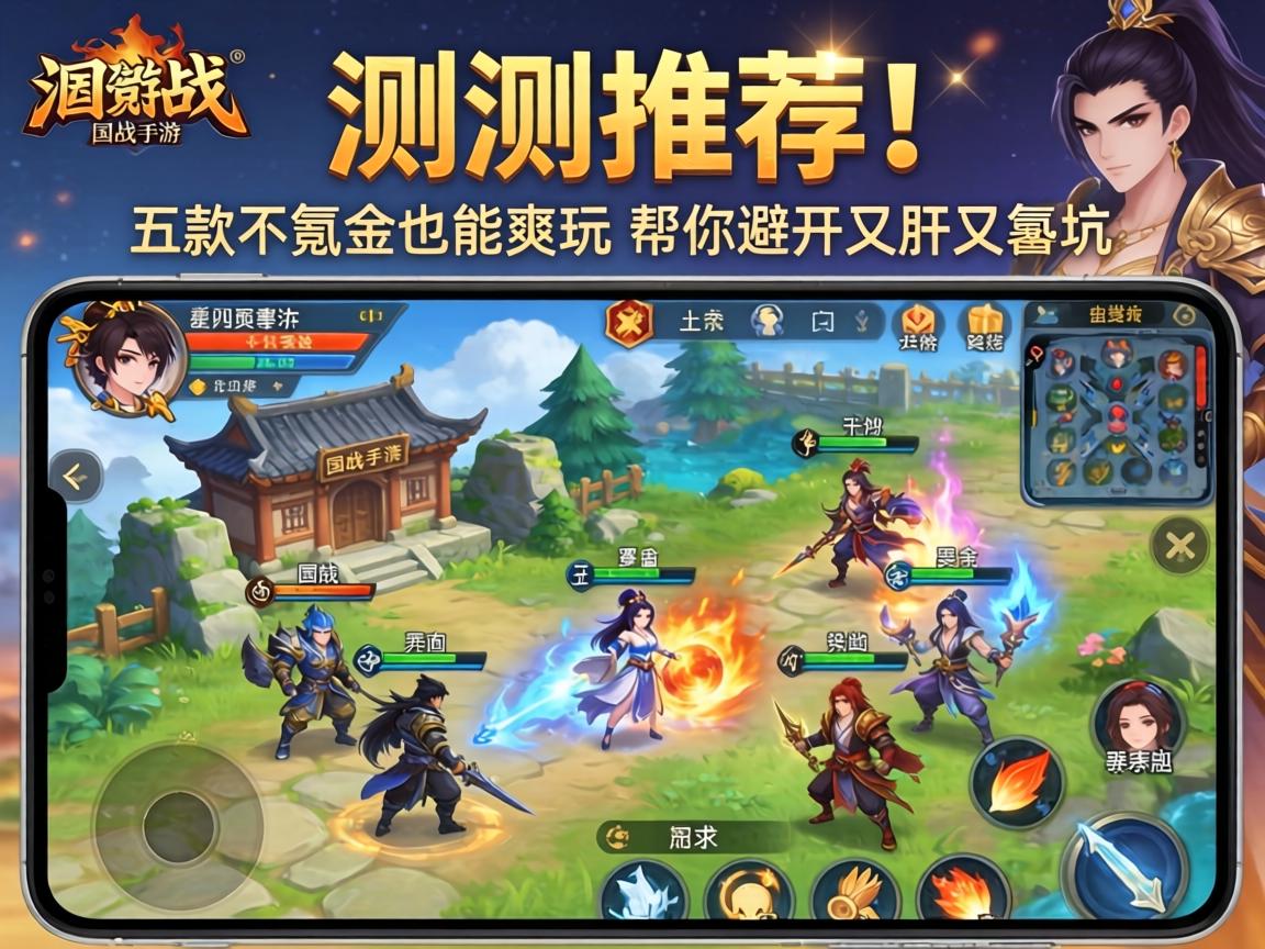 这五款不氪金也能爽玩的国战手游