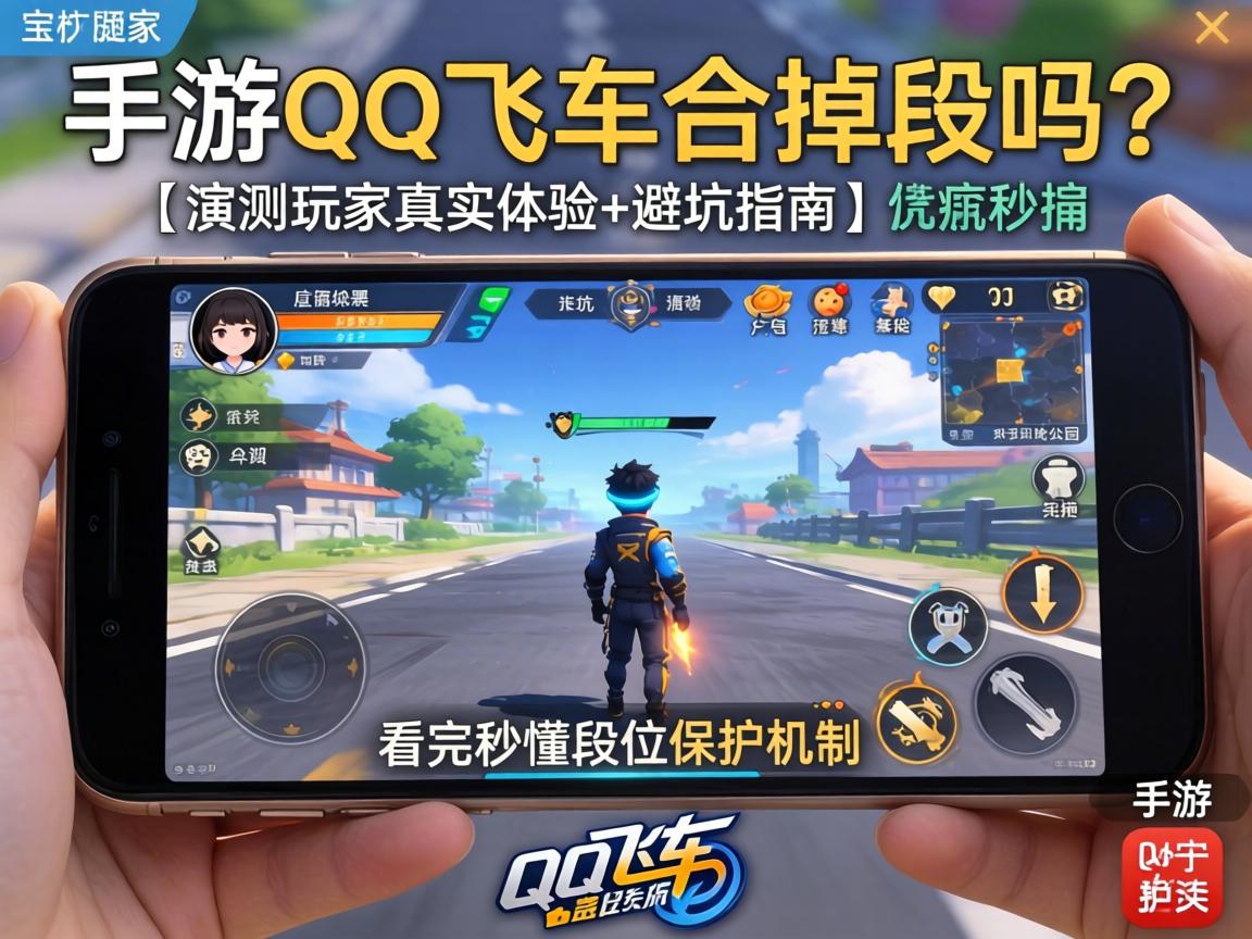 手游QQ飞车会掉段吗?实测玩家真实体验+避坑指南,看完秒懂段位保护机制 手游QQ飞车会掉段吗