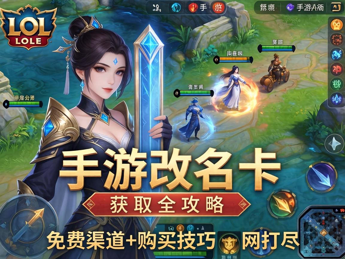 LOL手游改名卡获取全攻略