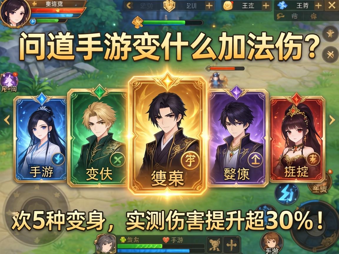 这5种变身卡实测伤害提升超30