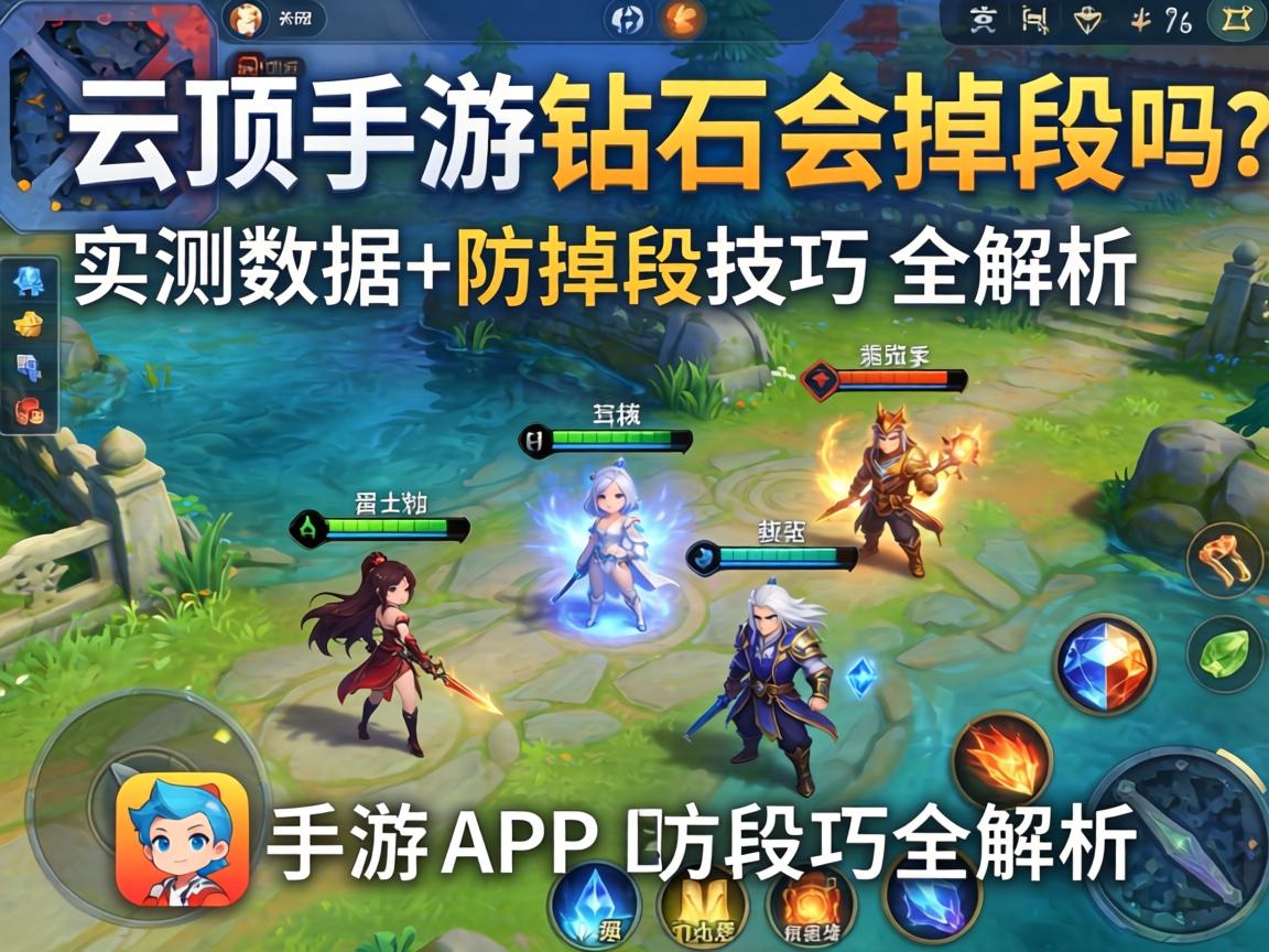 云顶手游钻石会掉段吗