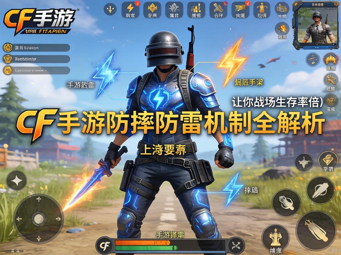CF手游防摔防雷机制全解析