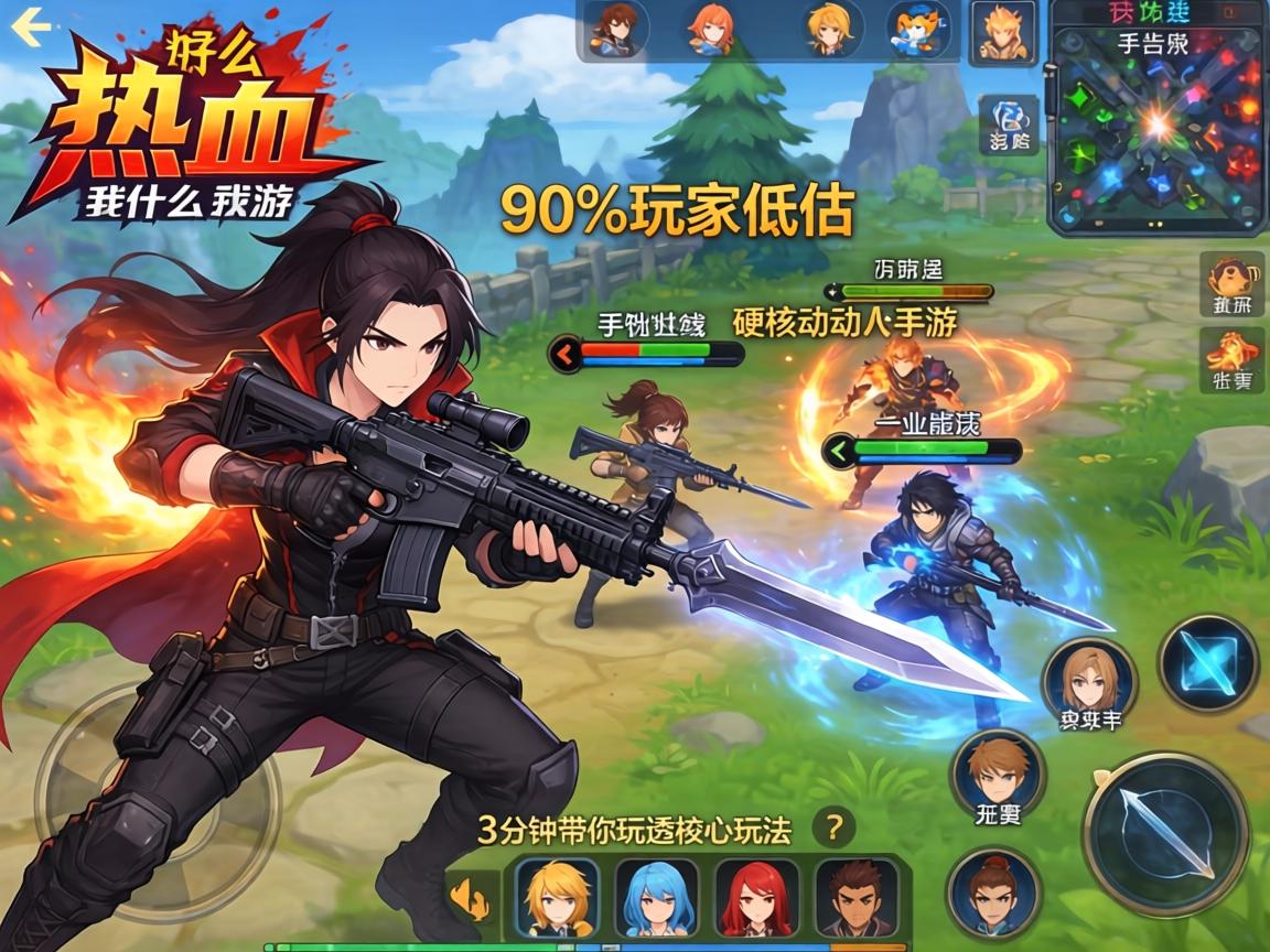 玩家低估的硬核动作手游