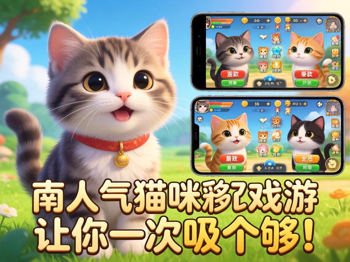 这5款高人气猫咪游戏让你一次吸个够