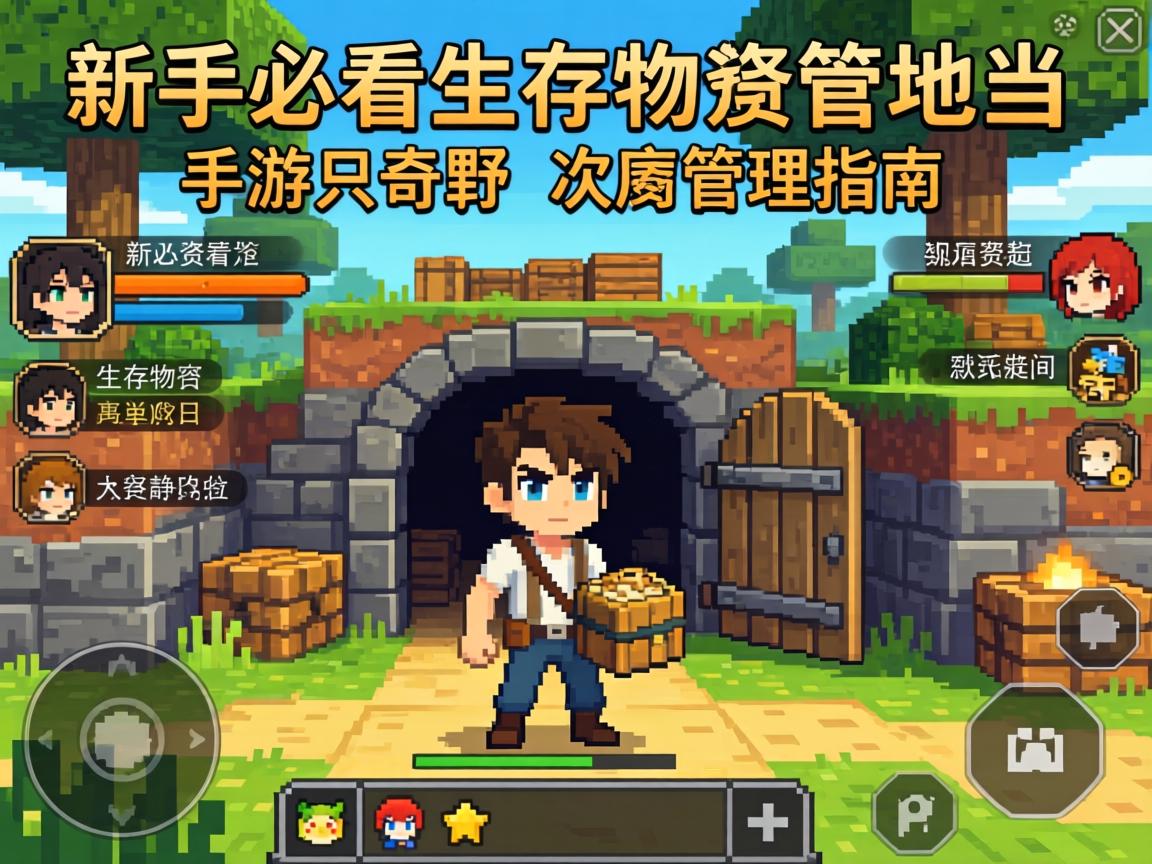 新手必看的生存物资管理指南