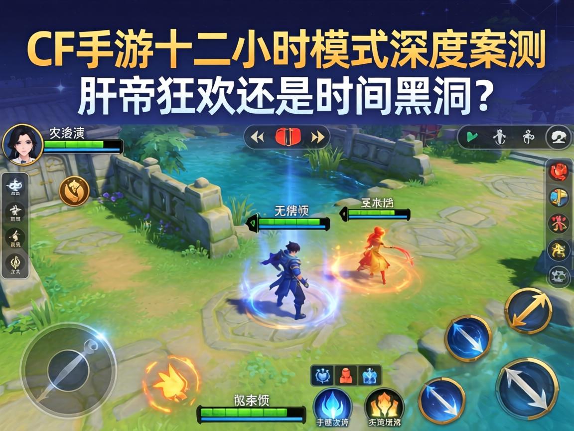 CF手游十二小时模式深度实测