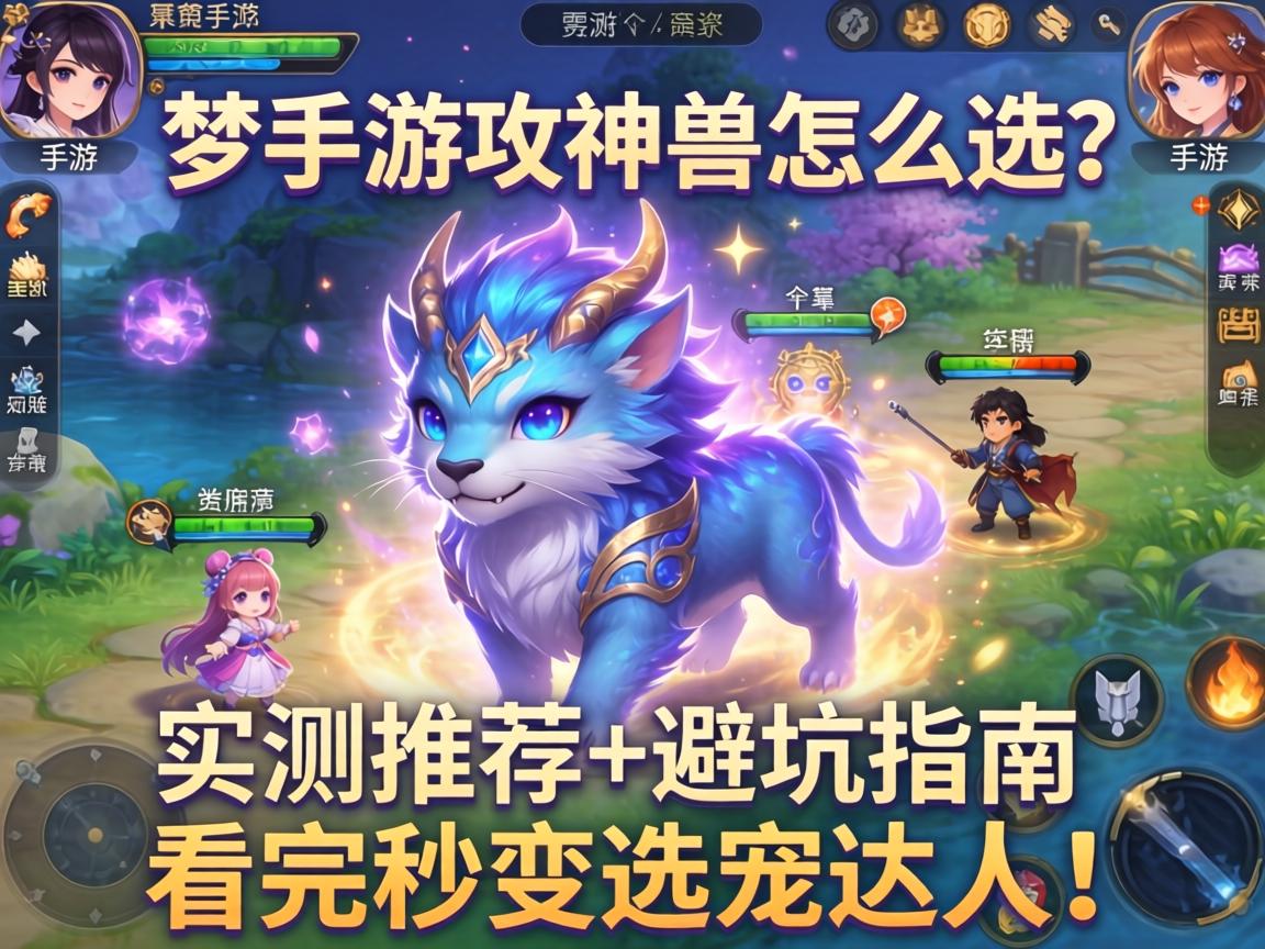 梦幻手游攻神兽怎么选