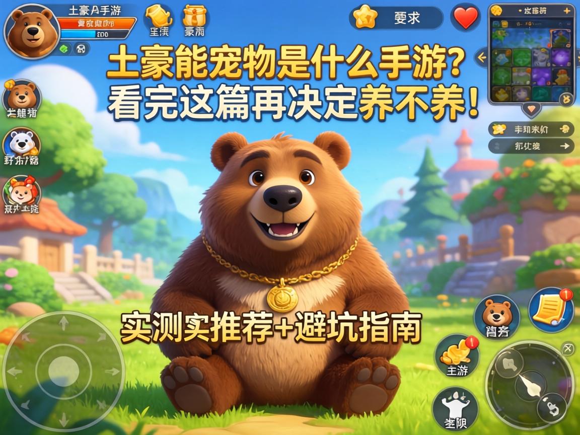 土豪熊宠物是什么手游