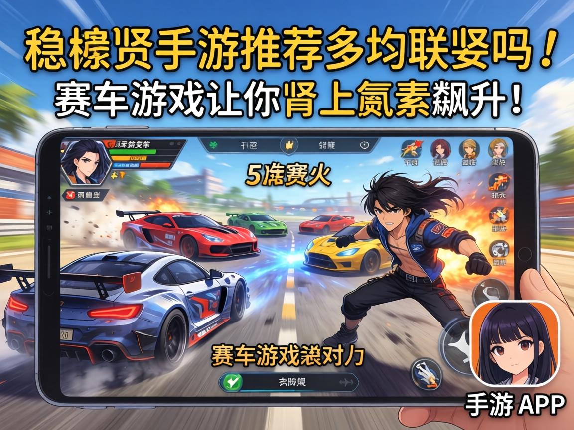 这5款支持多人对战的赛车游戏让你肾上腺素飙升