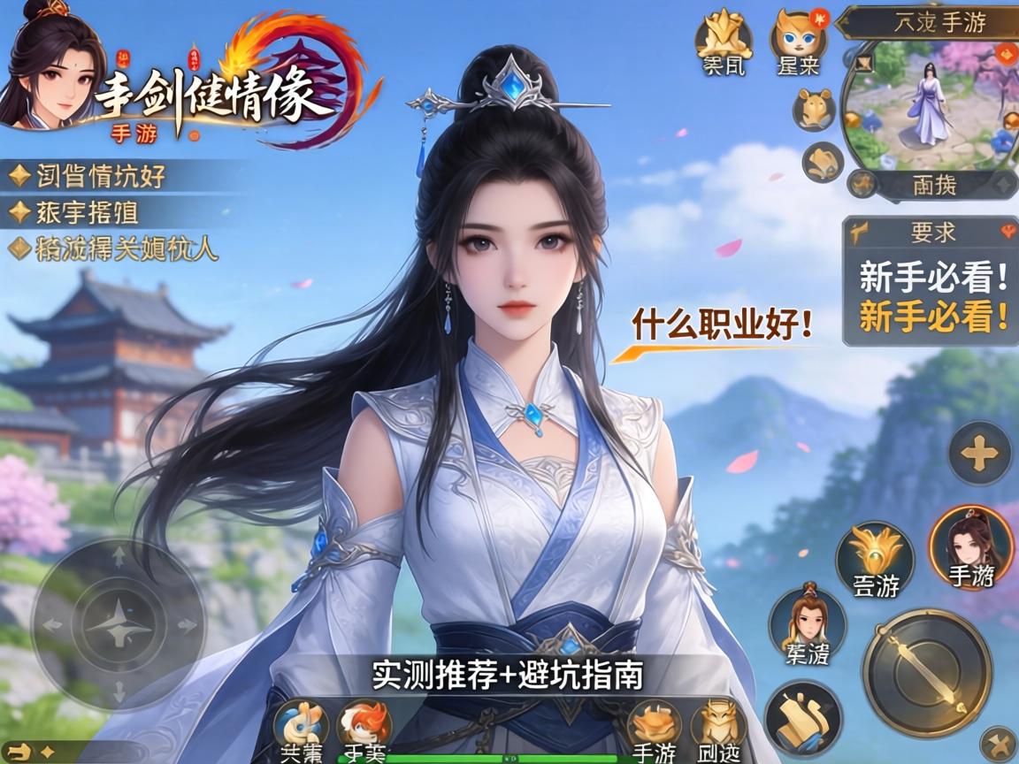 新剑侠情缘手游什么职业好