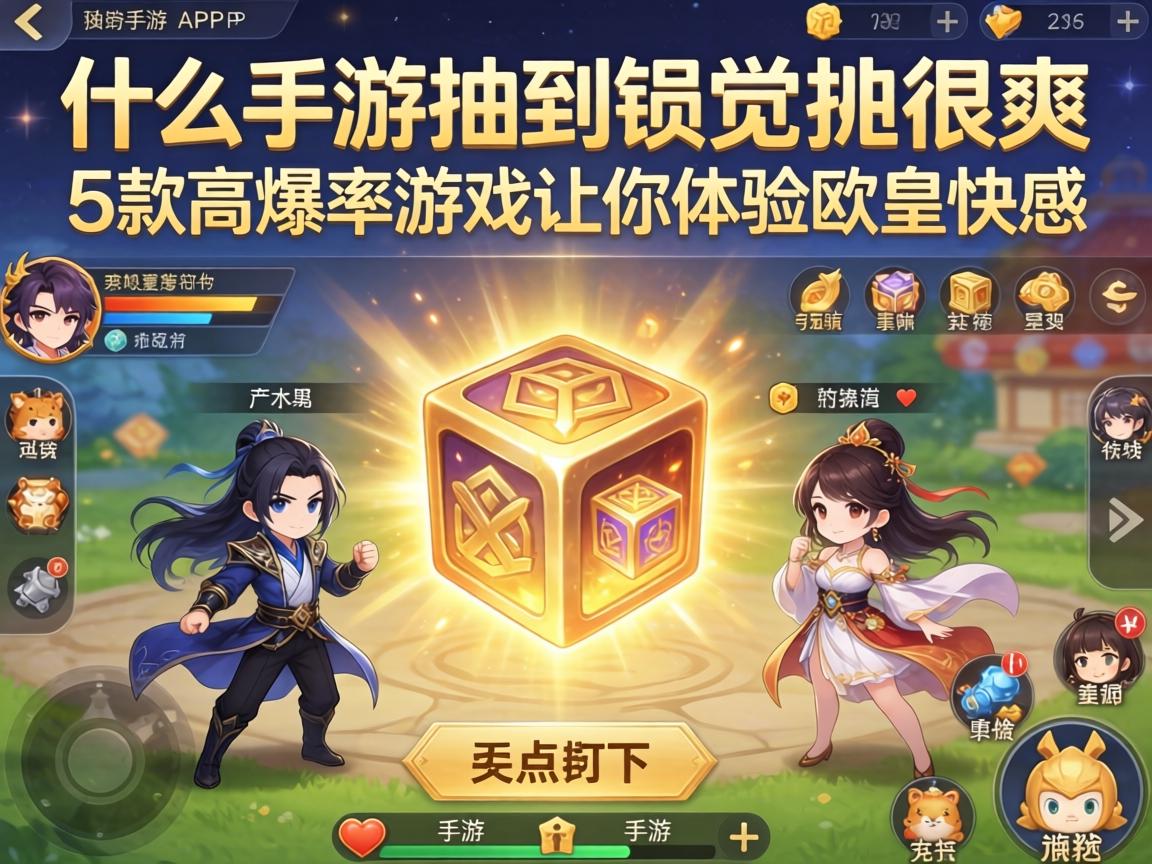 这5款高爆率游戏让你体验欧皇快感
