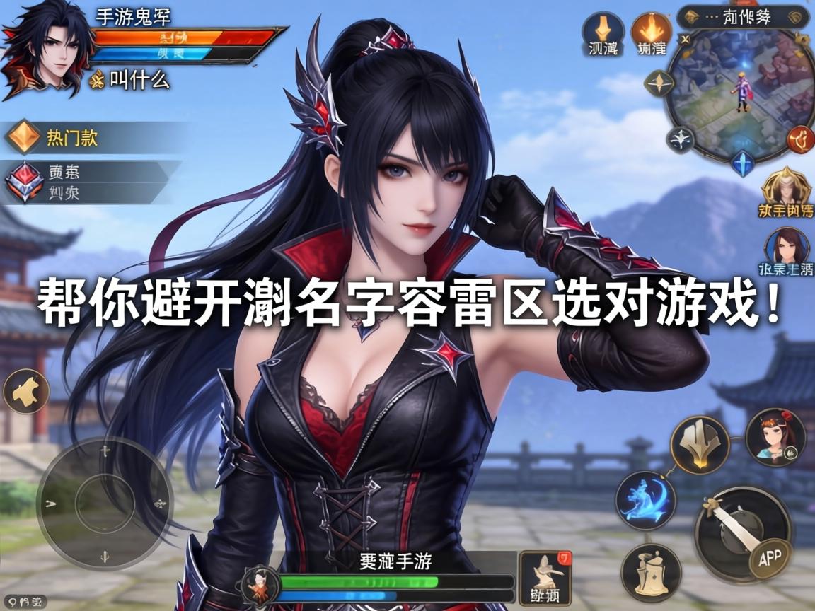 帮你避开名字雷区选对游戏