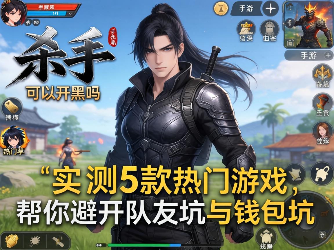 杀手可以开黑吗手游推荐