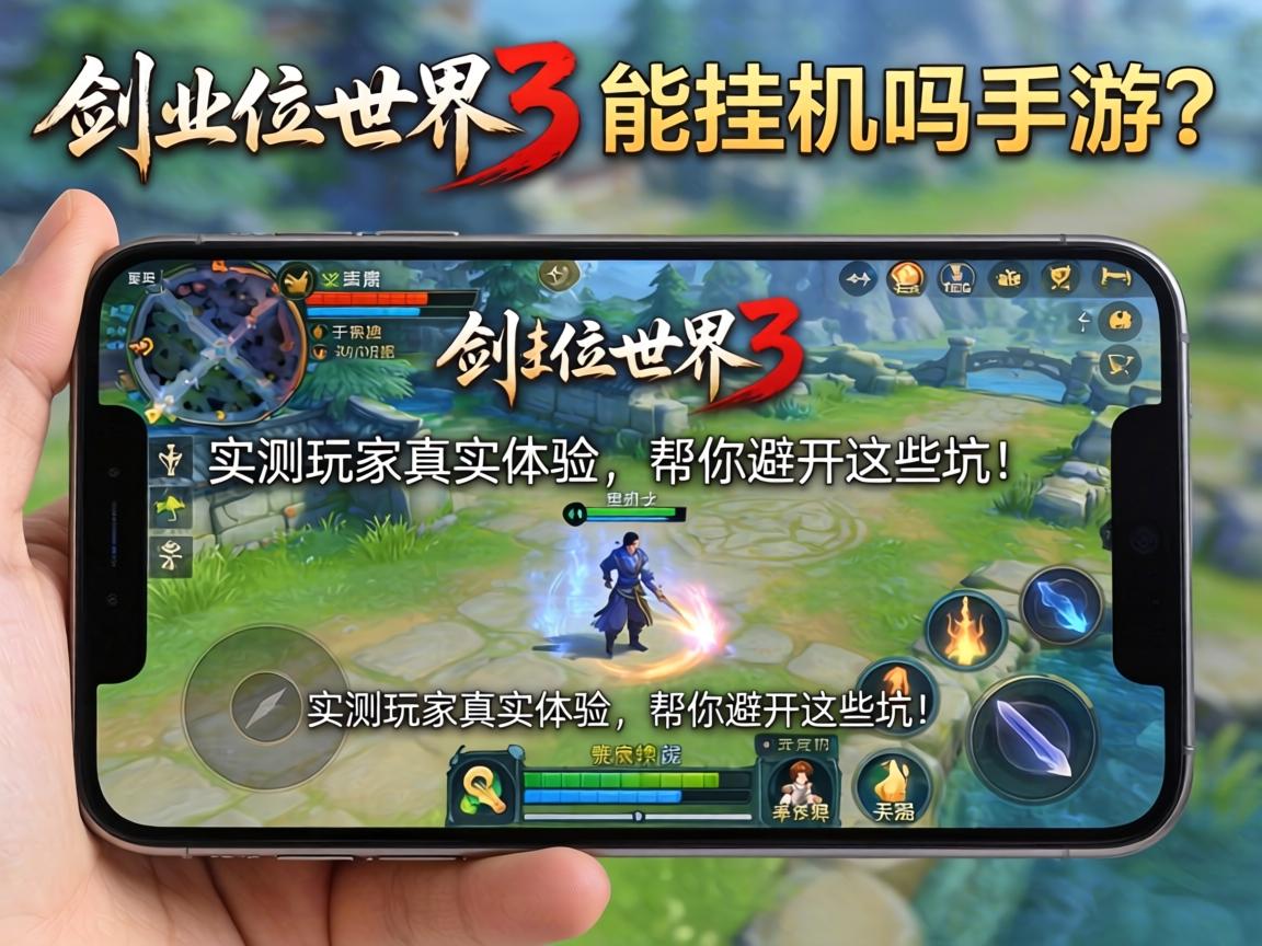 剑侠世界3能挂机吗手游