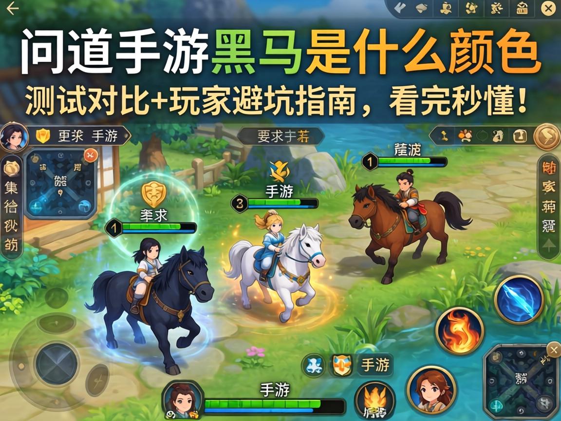 问道手游黑马是什么颜色