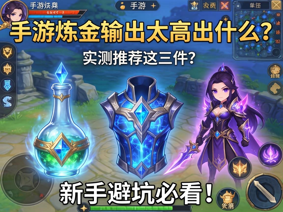 手游炼金输出太高出什么