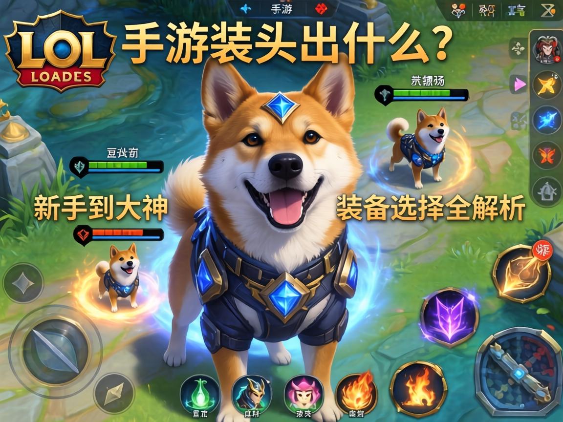 LOL手游狗头出什么?从新手到大神的装备选择全解析 从新手到大神的装备选择全解析