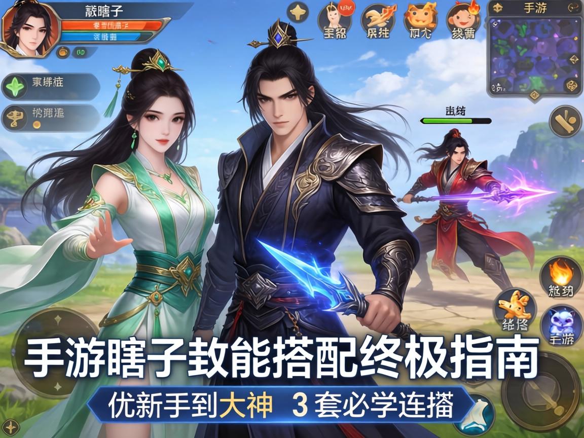 手游瞎子技能搭配终极指南,从新手到大神的3套必学连招 从新手到大神的3套必学连招