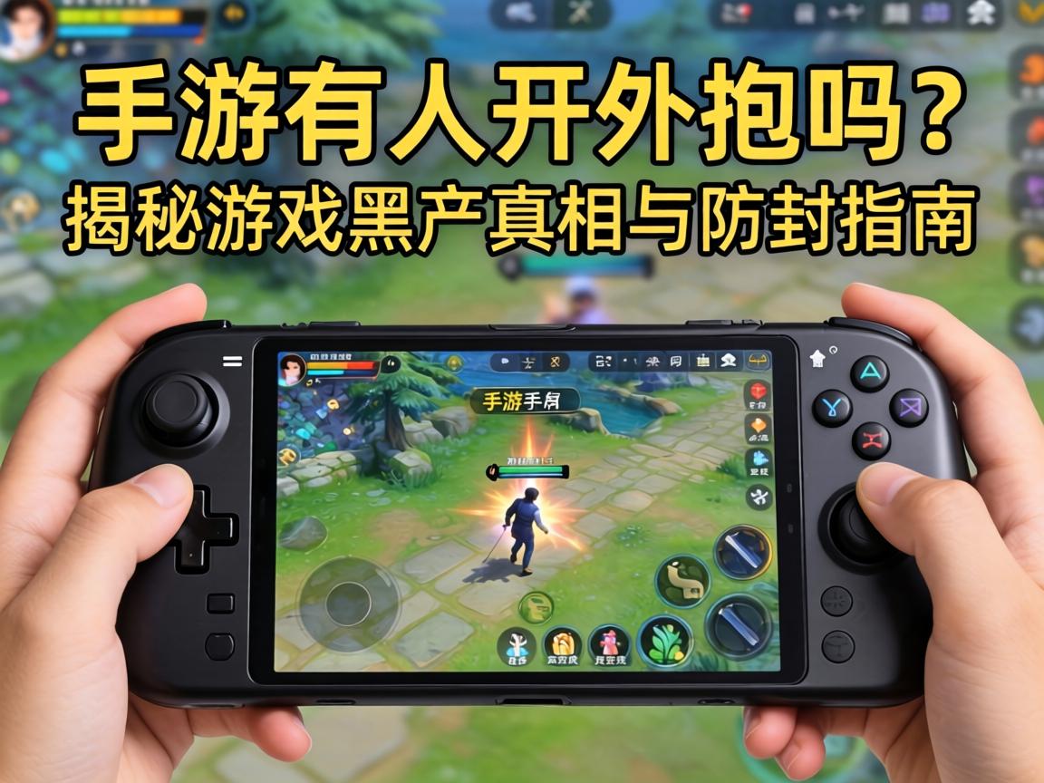揭秘游戏黑产真相与防封指南