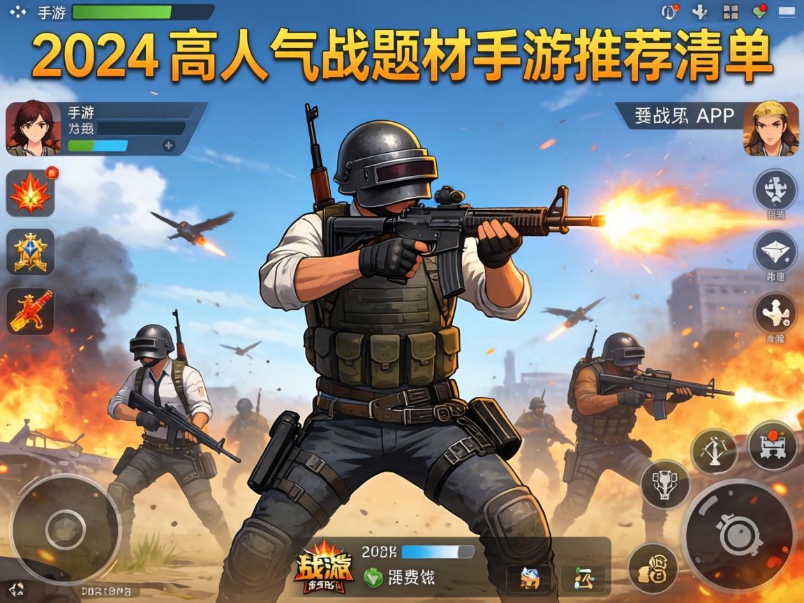 2024年高人气战争题材手游推荐清单
