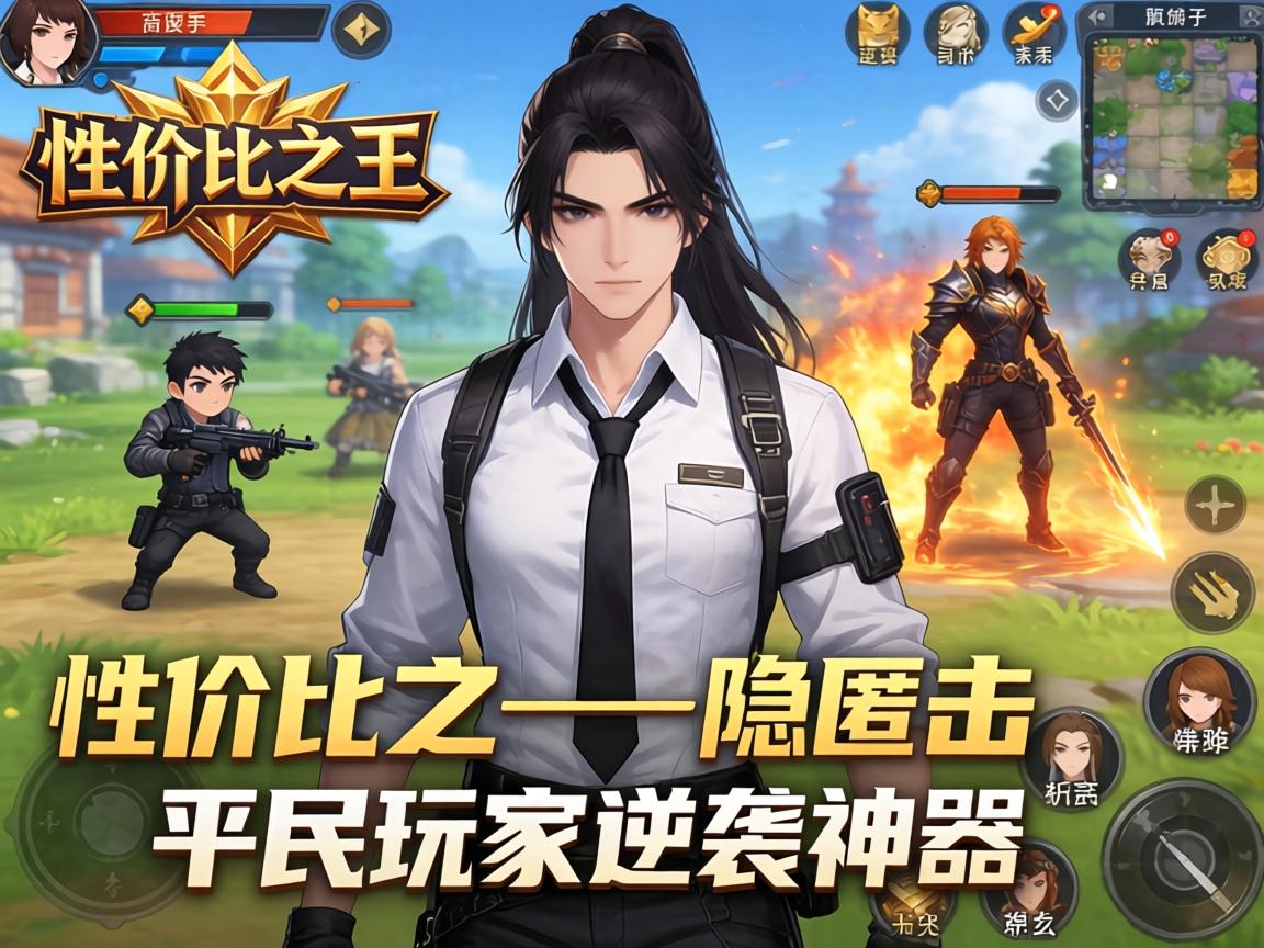 一、性价比之王,隐匿击——平民玩家的逆袭神器 平民玩家的逆袭神器