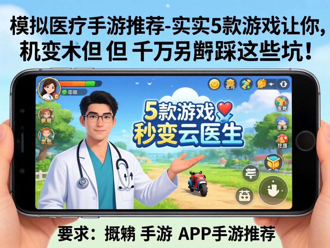 这5款游戏让你秒变云医生