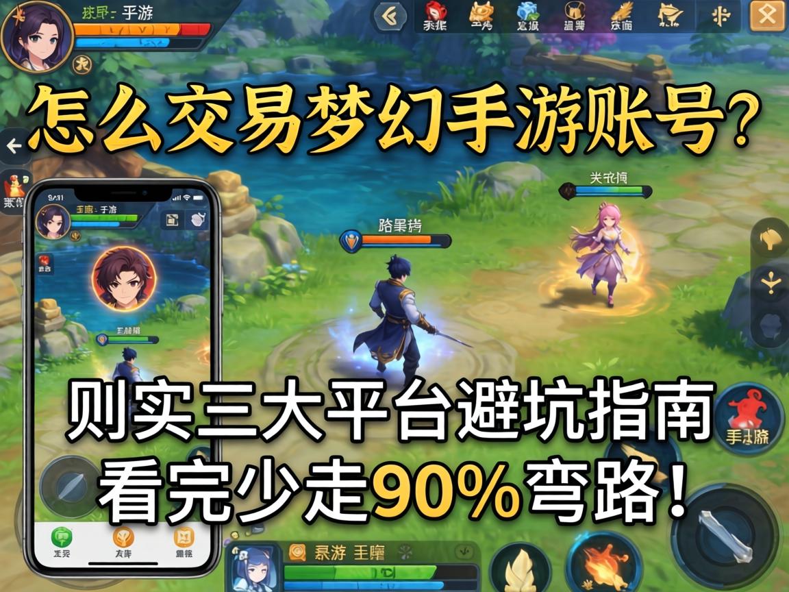 怎么交易梦幻手游账号