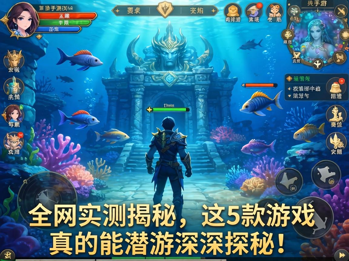 这5款游戏真的能潜入深海探秘