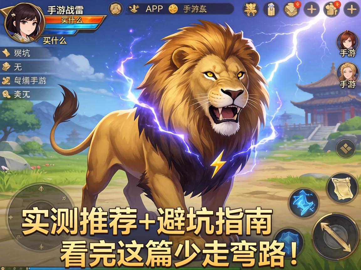 手游战雷金狮买什么?实测推荐+避坑指南,看完这篇少走弯路! 手游战雷金狮买什么
